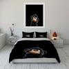 The Little Monkey Holding Its Head Print Bedding Set 1 Duvet Cover 2 Pillowcases For Adult And Children Luxury Gift Full Size