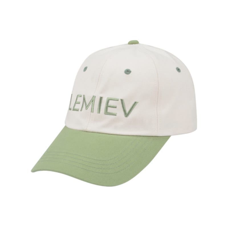 OUU LEMIEV Mix Logo Ball Cap Green