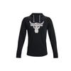 Project Rock Johnson Training Hoodie Men Hoodies Black 1367107-001