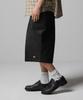 42283 Loose Fit Denim Work Shorts Black