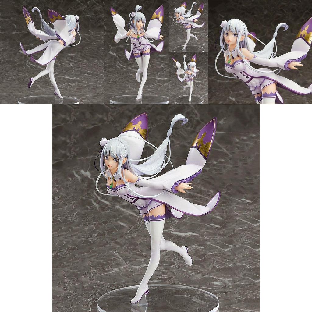 New Rezero Anime Starting Life In Another World Emilia Action Figurine Toys