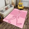 Pink Panther Cartoon Carpet suitable as a non-slip mat for the living room or bedroom sofa
