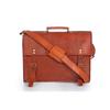 Goat Leather Messenger Bag for Men and Women – Handmade Vintage Satchel for Office, Work, Travel
