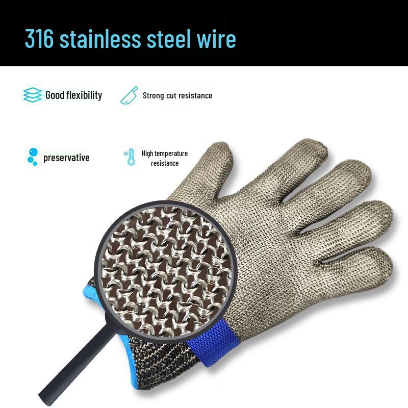 Shiyi Level 9 Stainless Steel Anti-Cut Glove