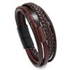 Handmade European & American Multi-layer Leather Bracelet - Men's Fashion Jewelry