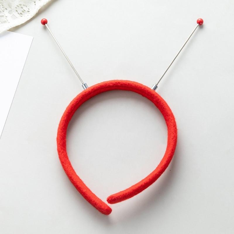Alien Antenna Hairband Comfortable Hair Band for Women Girls Adjustable Hairband Fashion Accessory Party Accessories