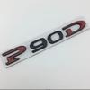 P75D P85D P90D P100D letter logo car sticker for Tesla MODEL 3 X S Y refit rear boot labels trunk displacement digital decal