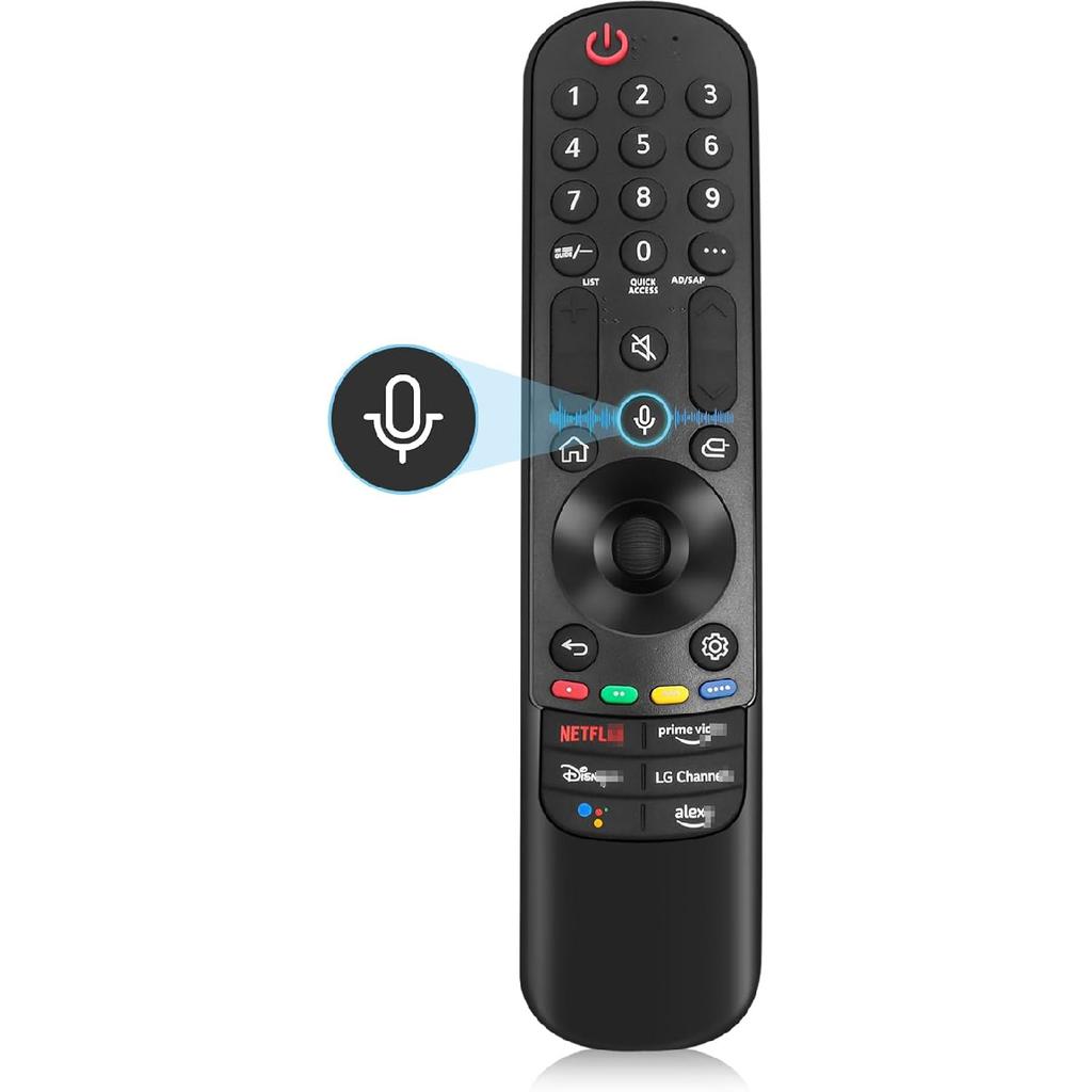 Magic Remote for LG-Smart-TV-Remote-Control-Replacement with Pointer and Voice Function,Compatible with LG 2019-2024 UHD OLED QNED NanoCell 4K 8K