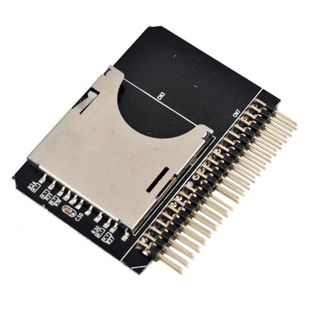 2.5 Inch 44Pin Male Adapter Converter for SD SDHC SDXC MMC Memory Card To IDE