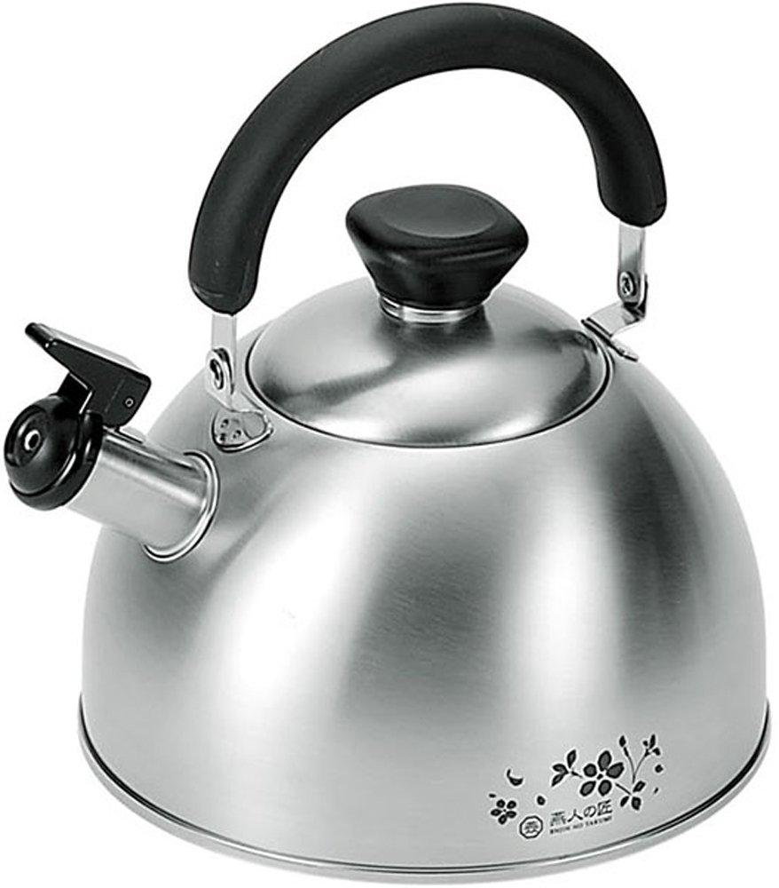 Yokoyama Sakuragin Stainless Steel Kettle, Made in Japan, 2.5L, EST-501