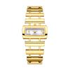 YaLaLuSi Brand Women's Watch: Fashionable Square Dial Quartz Water-Resistant Bracelet Style Gift Reloj Mujer Watch for Lady