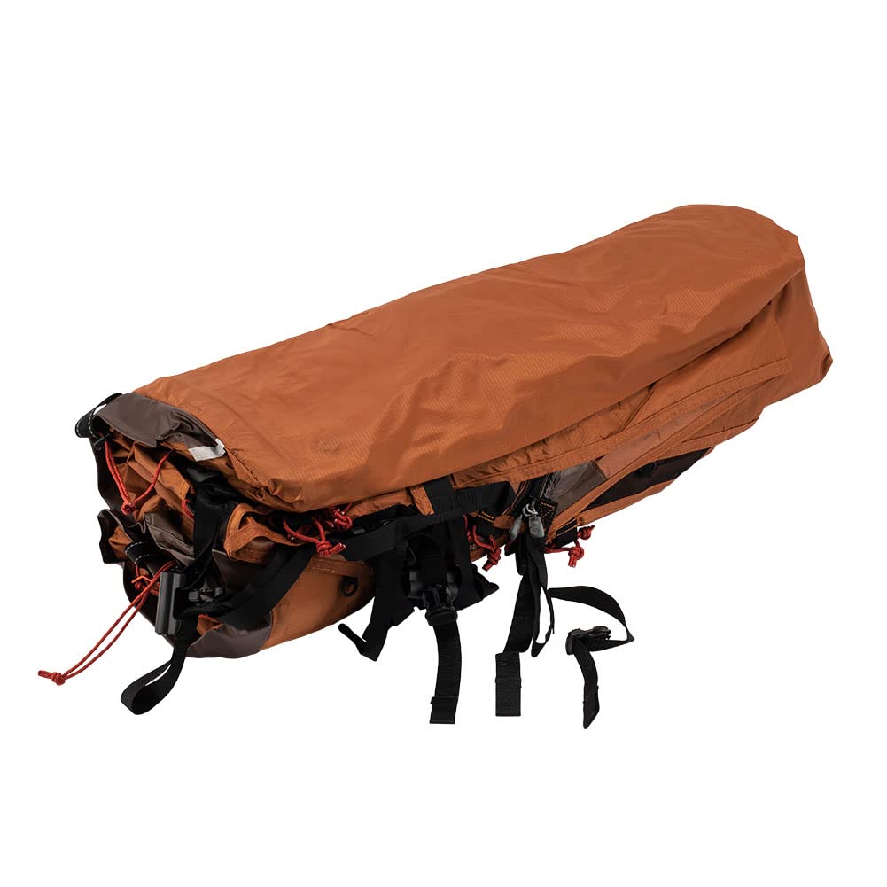 NORDISK Reisa 4 PU Zelt für 4 Personen, 2-Raum-Zelt, Kuppelzelt, Tunneltyp, Großfamilie, Familiencamping, 122056, Cashew Brown, Zelt Reisa 4 PU [NORDISK]
