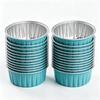 100pcs Aluminum Foil Baking Cups Save Space Mini Pie Pans Foil Cupcake Containers Party Serving