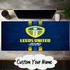 Custom Name Mouse pad Leeds United Crest Legacy Mouse pad, Gaming Mouse Pad, keyboard pad, Desk Decor for computer notebook Fan Birthday Gift