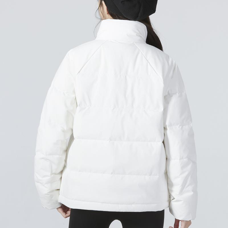 Adidas Sports Casual Windproof Solid Color Down Jacket Women Outerwear White HG6281
