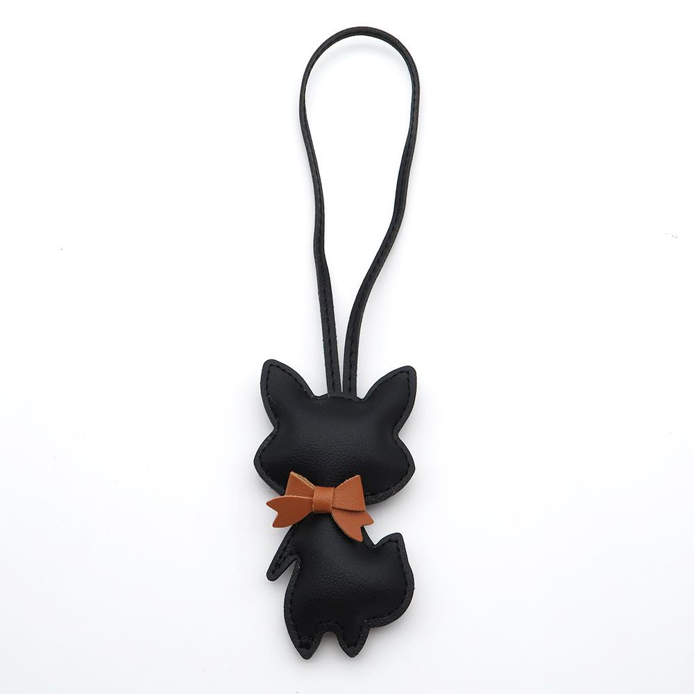Cute Cartoon Fox Bag Pendant Couple Luggage Accessories Fashion Keychain Charm Car Accessory
