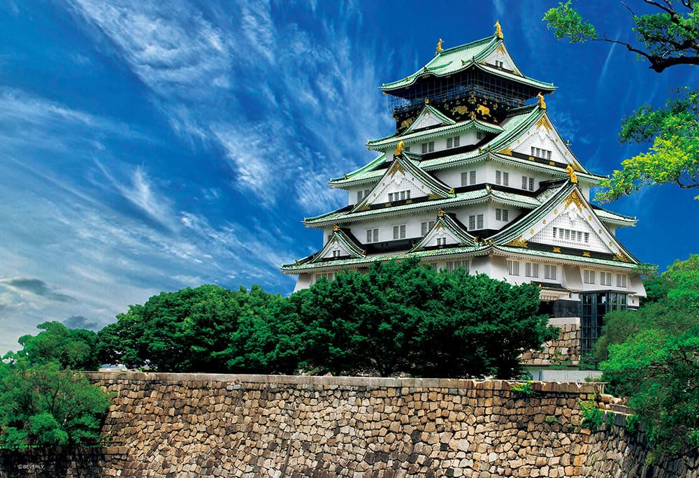 [Made In Japan] Beverly 300-Piece Jigsaw Puzzle Osaka Castle (26x38cm) 300-143