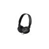 Sony Headphones MDR-ZX110: Closed-back, Foldable, Black MDR-ZX110 B