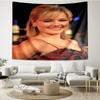 Helene Fischer Print Tapestry, Backdrop, Easy Setup, Ideal for Bedroom, Office & Living Room, with Aesthetic Wall Hanging Decor.
