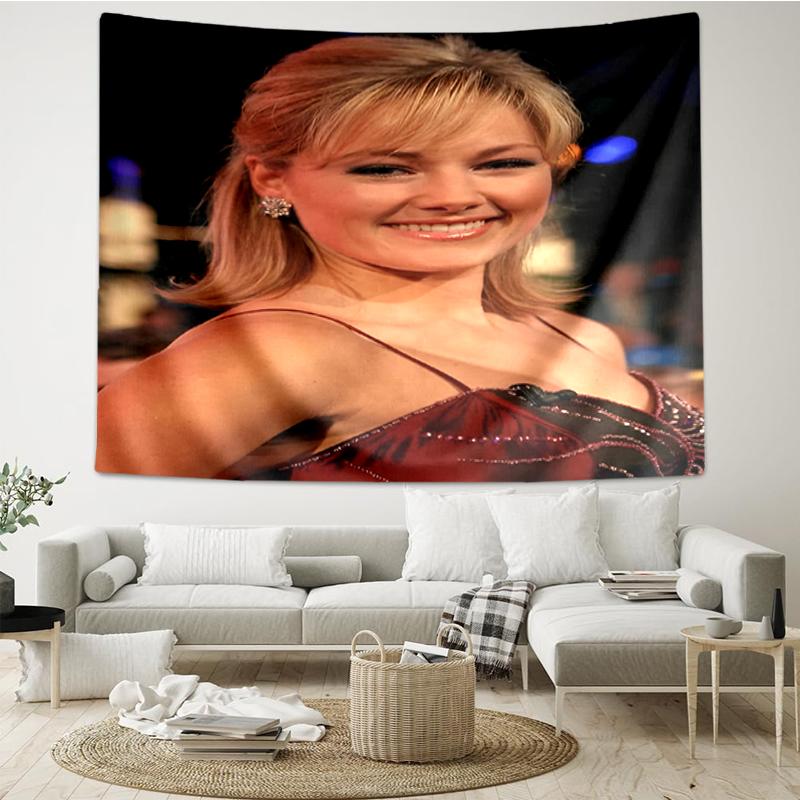 Helene Fischer Print Tapestry, Backdrop, Easy Setup, Ideal for Bedroom, Office & Living Room, with Aesthetic Wall Hanging Decor.