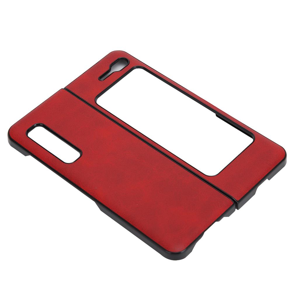 Mobile Phone Cases Shockproof Phone Leather Cover Shell for Samsung Galaxy Z Fold 1  W20Red
