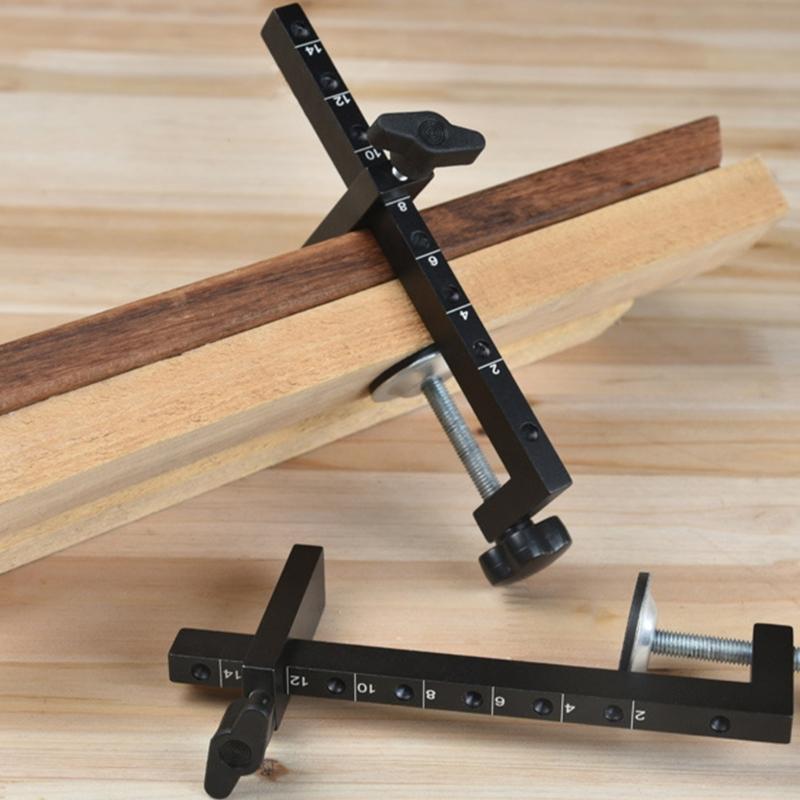 Verstellbare Schraubzwinge Halterung Schrank Werkzeug Montageclip Tischklemme für Schreibtisch Tisch Werkbänke Stuhl Einfach zu bedienen