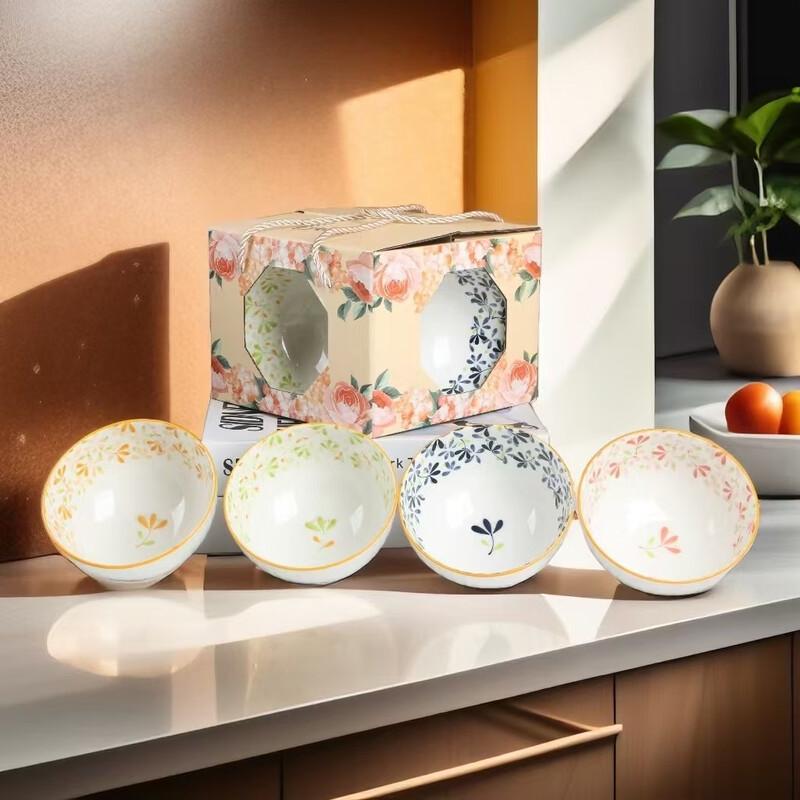 Yuzhu Xun Four Seasons Prosperity Bone China Dinnerware Set