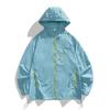 UPF10 + Sunscreen Top Jacket Men's Summer Ice Silk Hooded Sports Fishing Sunscreen Clothing Outdoor Light Sunscreen Clothing Women
