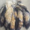 Long Lowrie Tail Keychain Women Car Keyring Lovely Racoon Furs Backpack Handbag Charm Pendant Key Holder Jewelry Gift