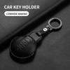 Kožený kryt na klíče od auta pro BMW MINI COOPER S ONE JCW F54 F55 F56 F57 F60 CLUBMAN COUNTRYMAN Držák na dálkový ovladač Shell Keychain