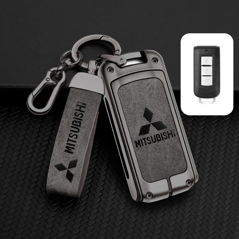 

For Mitsubishi Xpander Outlander ASX Pajero Eclipse Cross Montero Zinc Alloy Key Covers Remote Car Key Case Cover Keyless Shell