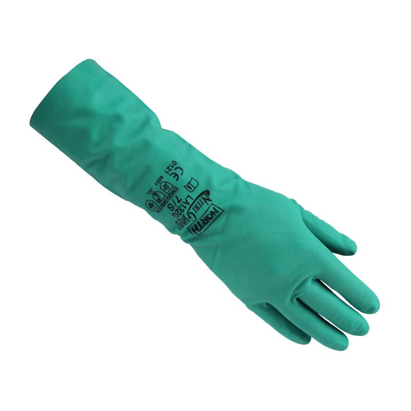 Honeywell LA132G-8 Nitrile Chemical Resistant Gloves 8