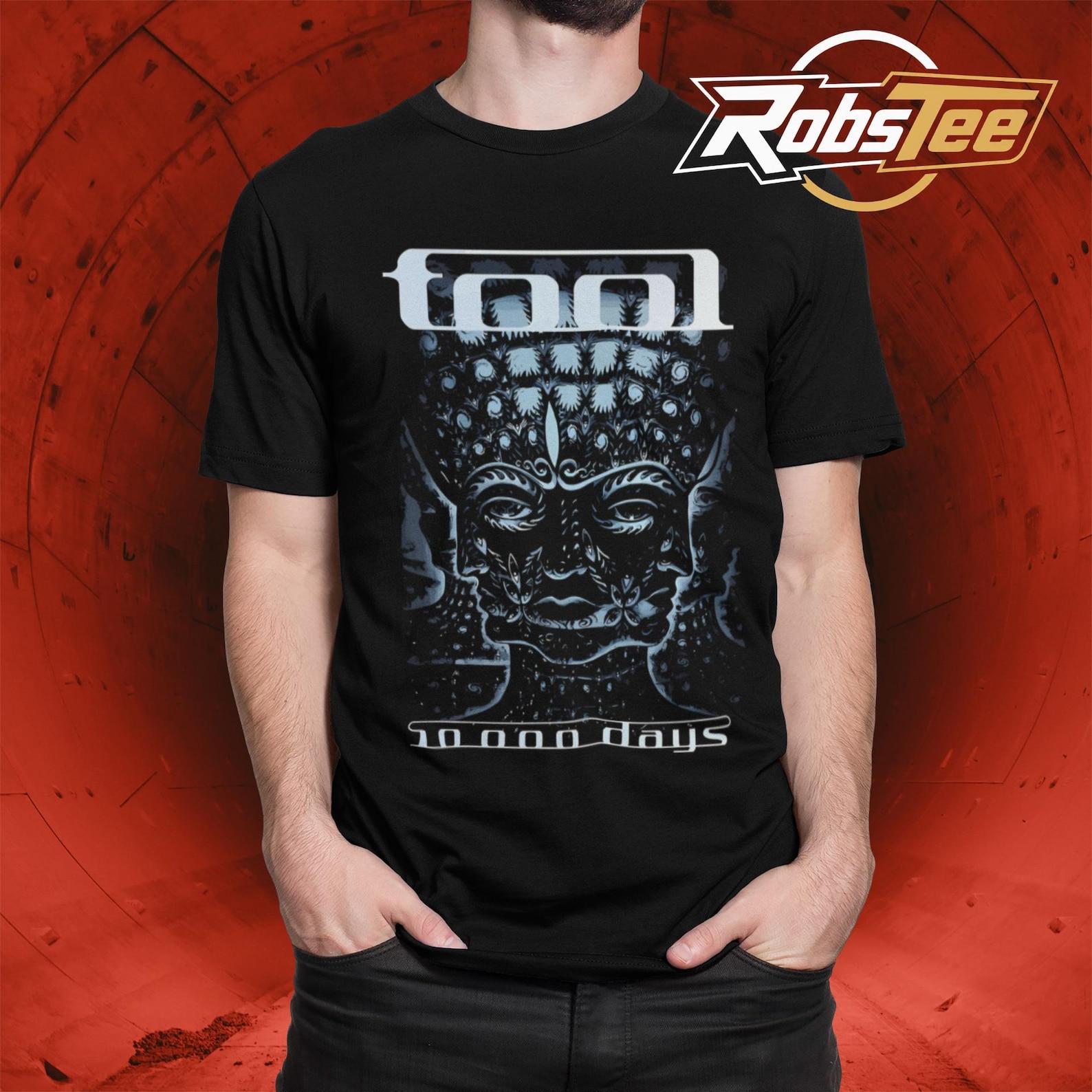 TOOL T-Shirt - Metal Music Shirt - Lateralus Album Shirt - Fear Inoculum - 10000 Days - Undertow - TOOL Merch - Unisex Rocker Clothing S