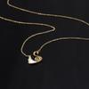 14K Gold-Filled Color-Preserving Swan Pendant Choker Necklace
