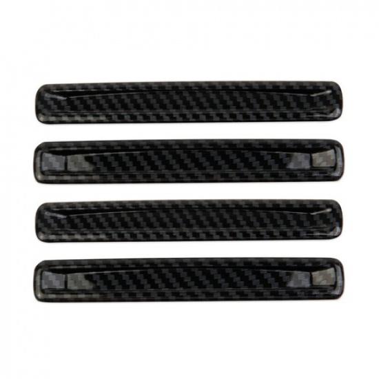 Carbon Fiber Interior Door Handle Patch Cover Trim for Dodge Ram 1500 2500 3500