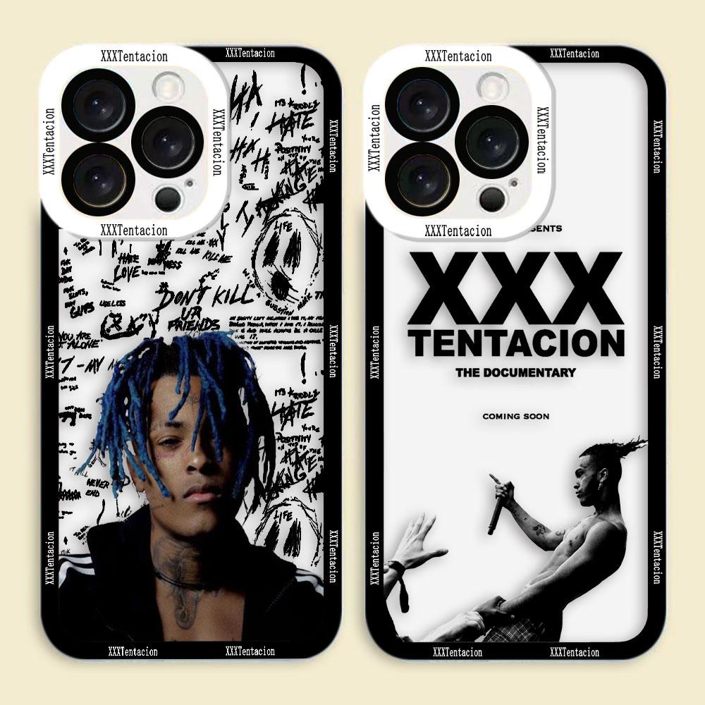 Rapper 17 X-XXXTentacion Clear Phone Case For Samsung Galaxy S26 S25 S24 S23 S22 S21 S20 FE S10 PLUS S30 S11 ULTRA EDGE Case