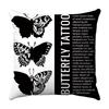 Divination and butterflies Digital printing short plush pillow covers for car sofa office cushion cover home goods 60x60cm
