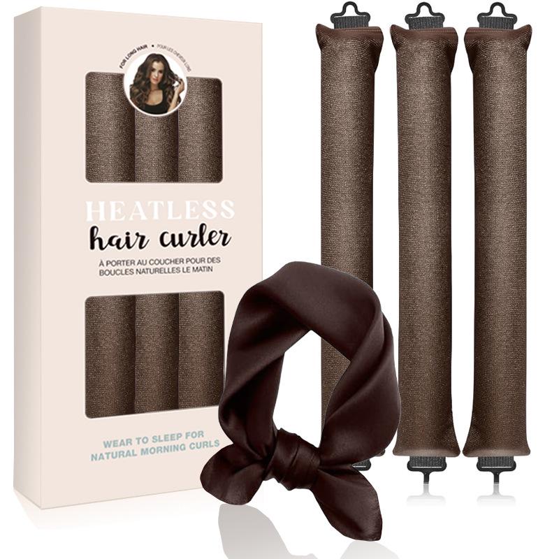 Cross-border Lazy Sleeping No-Heat Curling Tool: European & American Style