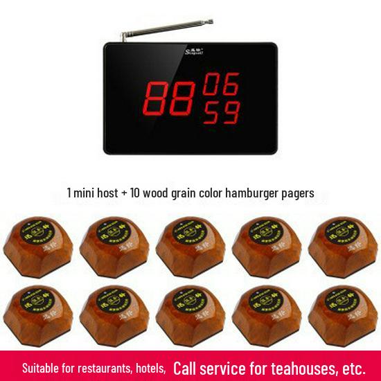 Xunling SC-R10 Wireless Paging System for Restaurants and Hotels