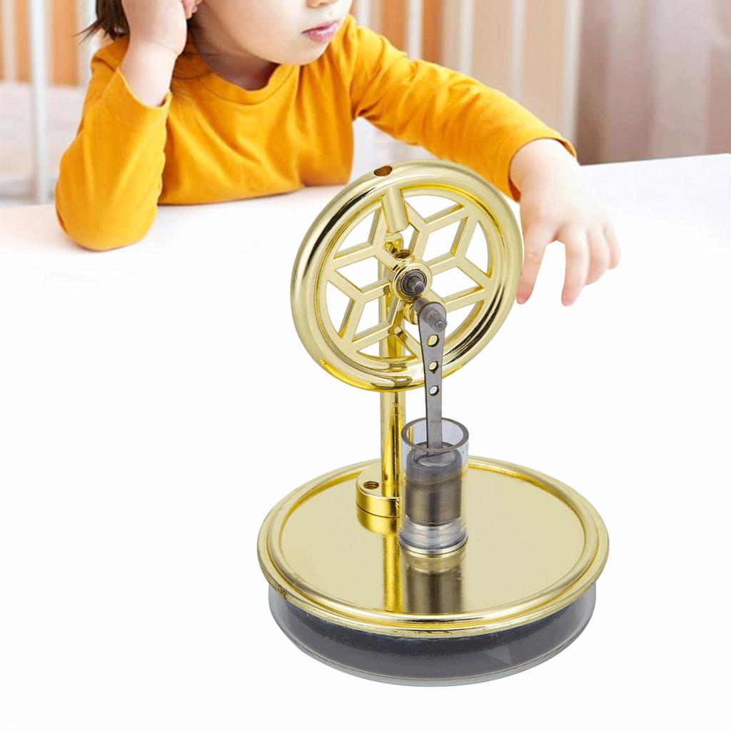 Educational Model Toy Low Temperature Stirling Engine Model Generator Desk Model