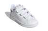 Adidas Originals Stan Smith Low top Kids' Skateboarding Shoes White Silver Children Aged 3 7 Years Old EE8484