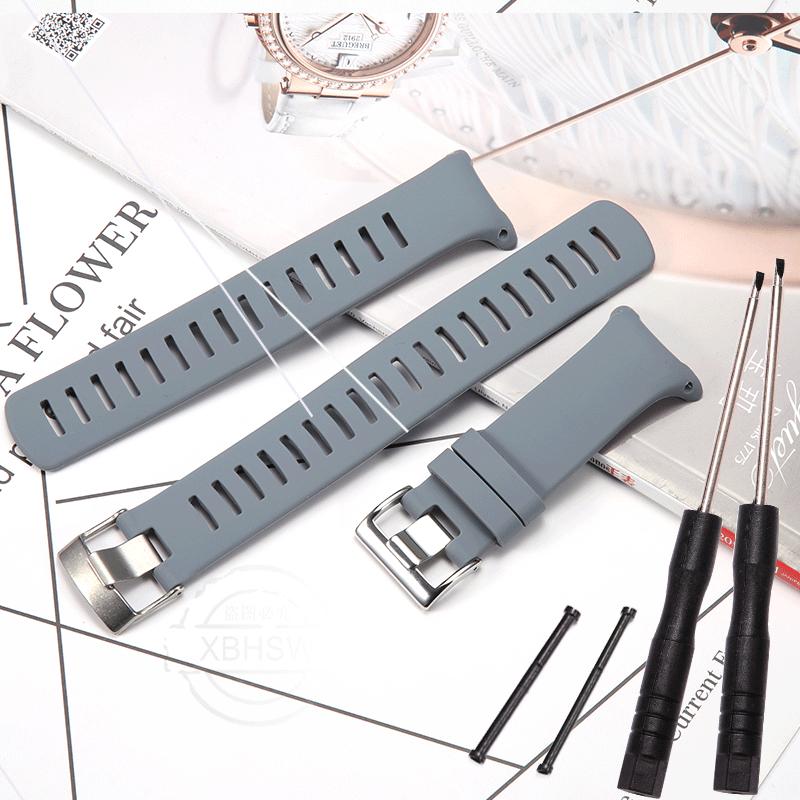 D4 Silicone Replacement Watch Band For Suunto D4 D4i Novo Dive Men Women Strap Sports Waterproof Wristband Pin Buckle Bracelet