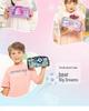 Two-in-One Kids Pencil Case with Large Capacity for Boys and Girls - School Stationery Box and Gift