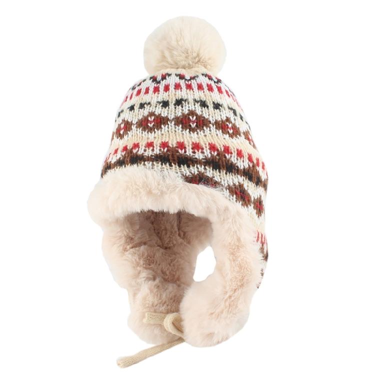 Lovely Pom Knit Caps Winter Crochet Hat Warm Hats Fashion Knitted Hat Winter Hat for Women Girl