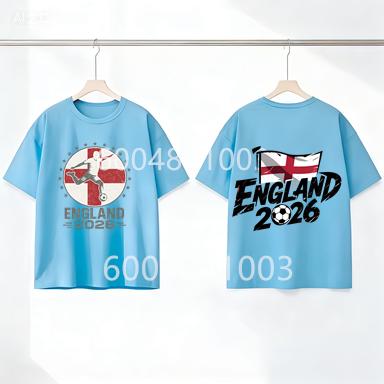 England Flag Retro Style Graphic Children Shirt Kid Boys Girls Summer Cotton Short Sleeve Little Soccer Fan Casual Daily Wear