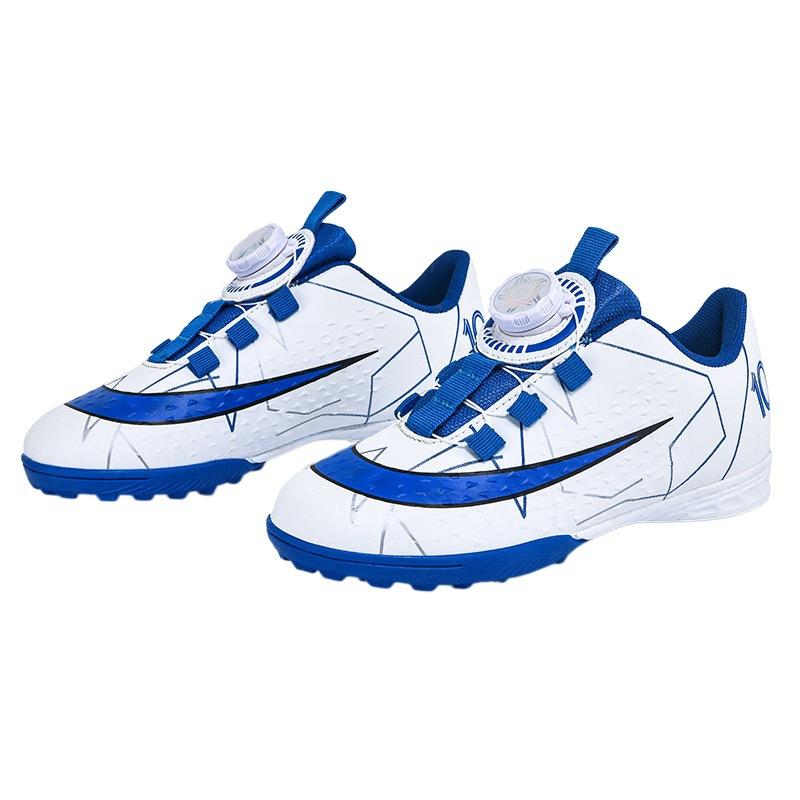 Summer Children's Rotary Buckle Older Children's Football Shoes Student Men's and Women's Training Games Lightweight Sneakers