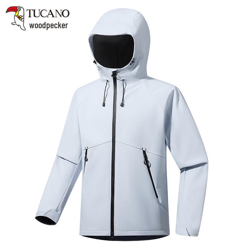 Tucano Women's Windproof Mountain Outdoor Softshell Hooded Jacket