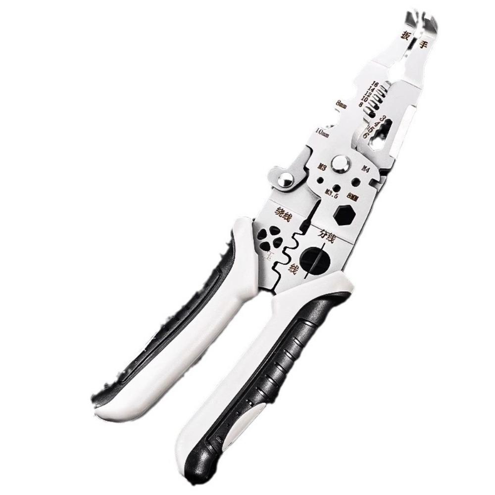 

Wire Branching Electric Cable Stripper Anti-Slip Wire Crimping Cutter Electrician