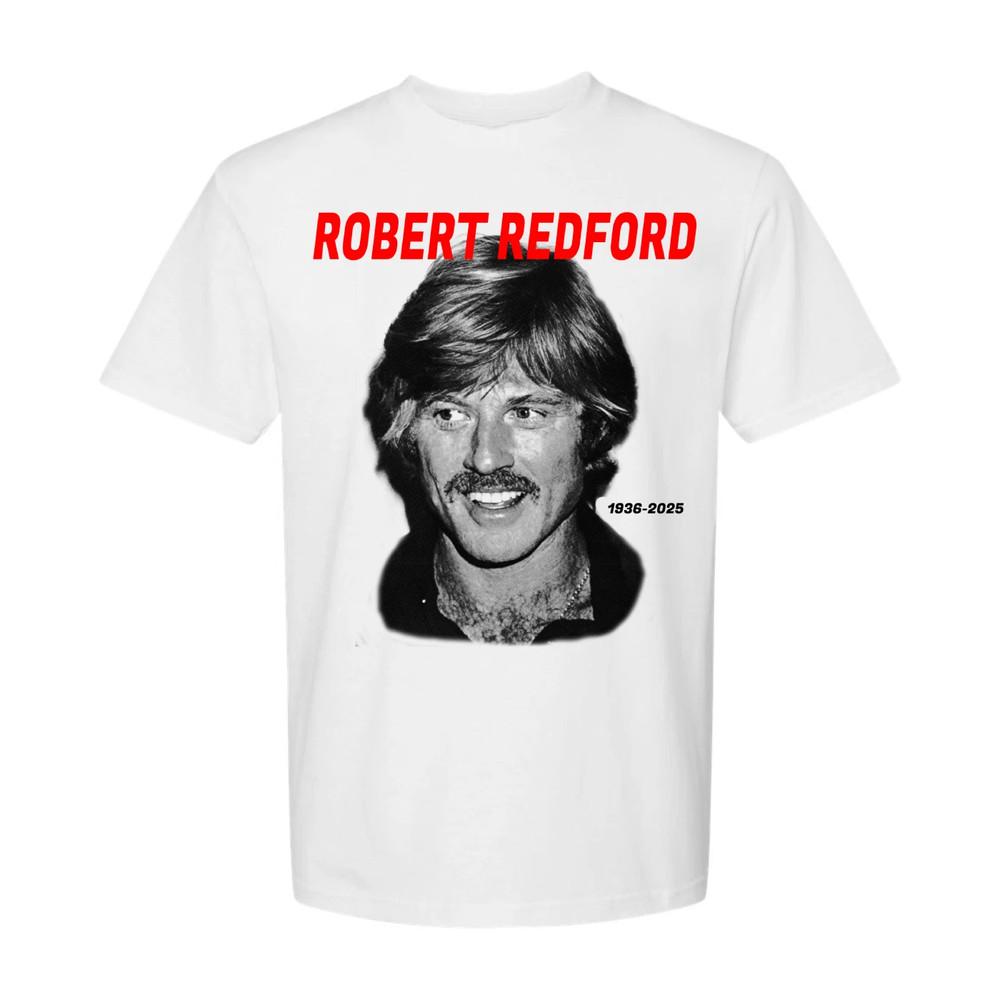 Robert Redford T-Shirt WHITE MEN S-5XL Unisex T-Shirt L