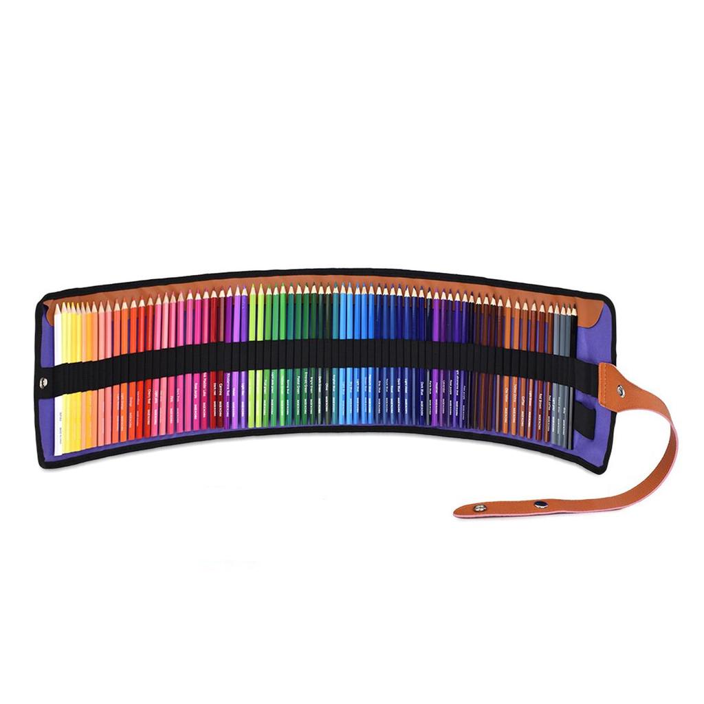 Souyos Colored Pencils for Coloring and Includes Storage Case and Sharpener 72-Color Oil-Based Drawing,